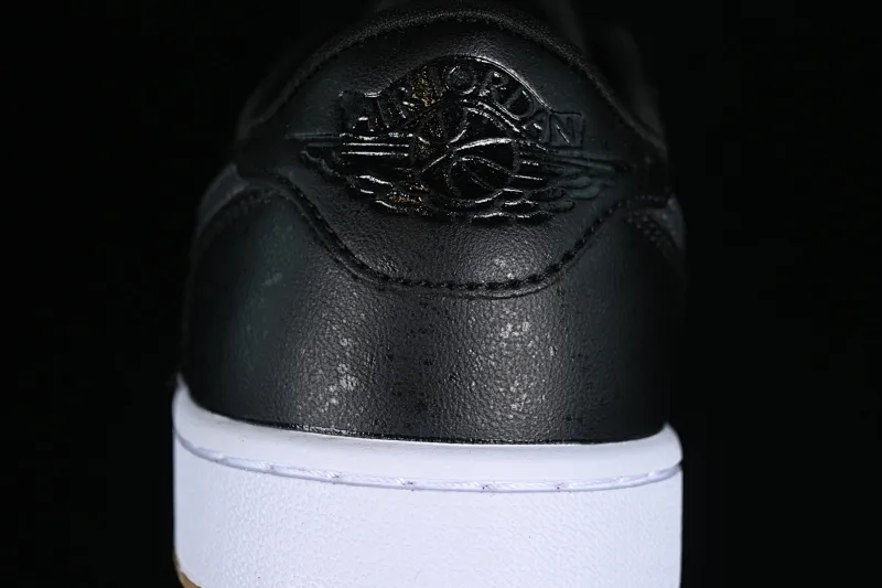 All categories Air Jordan Jordan series basketball shoes Air Jordan 1 Low Z version Air Jordan 1 Low Golf "Black Snake Pattern" AJ1 Joe 1 new golf version raw rubber black DD9315-005